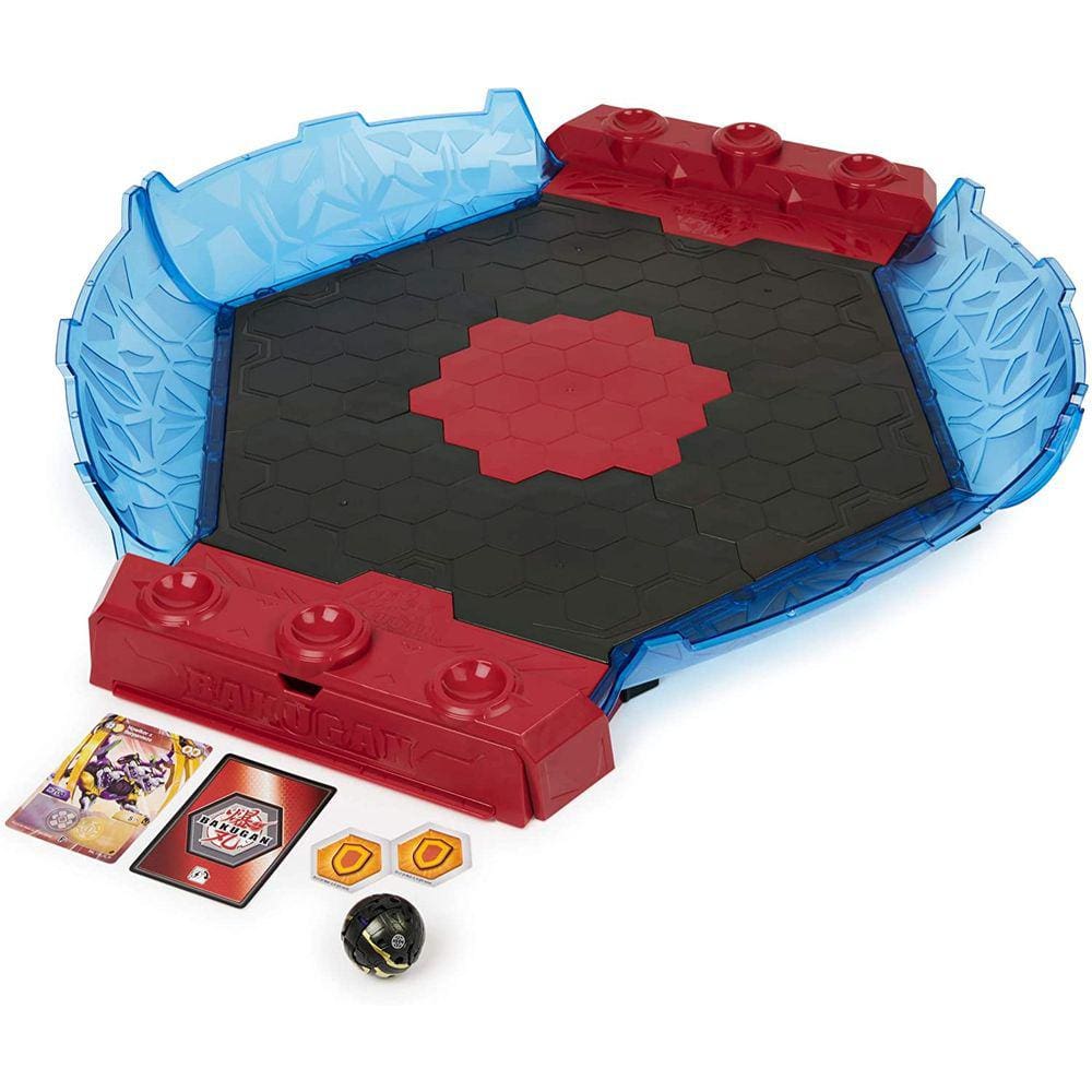 Coliseu Bakugan, prancha de luxo e Fused Howlkor x Serpenteze, maiores de 6 anos