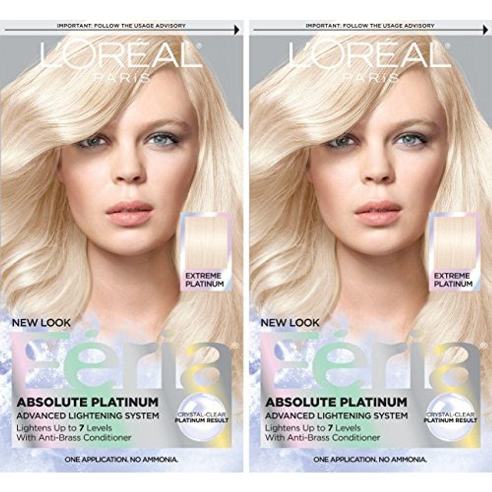 Feria Hair Color, pacote com 2 unidades Extreme Platinum