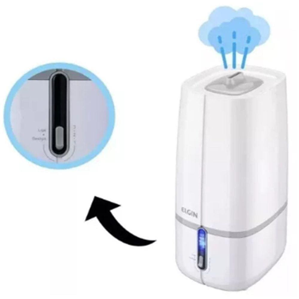 Umidificador De Ar 2 Litros Mantém Conforto No Ambiente