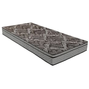 Colchão Solteiro Ortopédico D28 - Ep Anatômico Conforto Firme Euro Pillow Gray (78x188x17) - Paropas