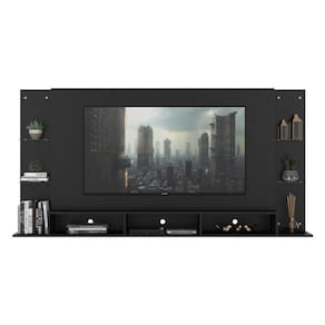Painel Com Suporte Para Tv Até 65´´ Nairóbi Plus Fg3356 Preto