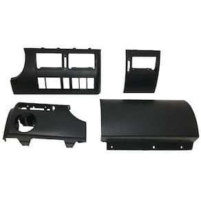 Kit Moldura Painel Preto Gol Parati Saveiro G3