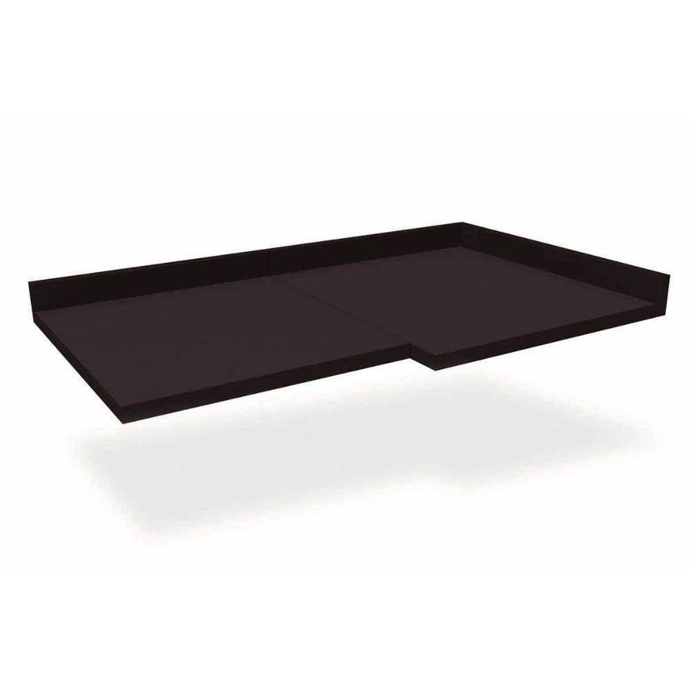 Módulo Cozinha Kappesberg Maxxi Tampo Canto Reto B649 98cm Preto