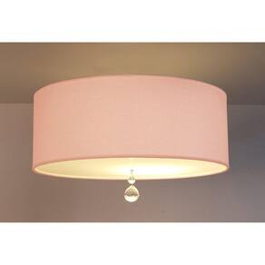 Luminária 2 Focos 15w 5791 4919 Tom Luz Iluminação Rosa-bebê