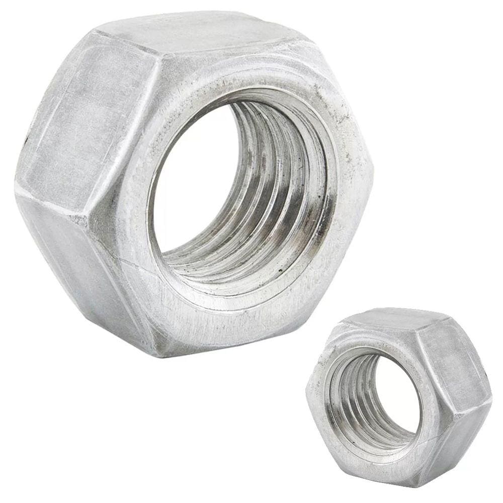 Porca Sextavada 1/4 Unc 20 Ansi BGeomet A - 100Un