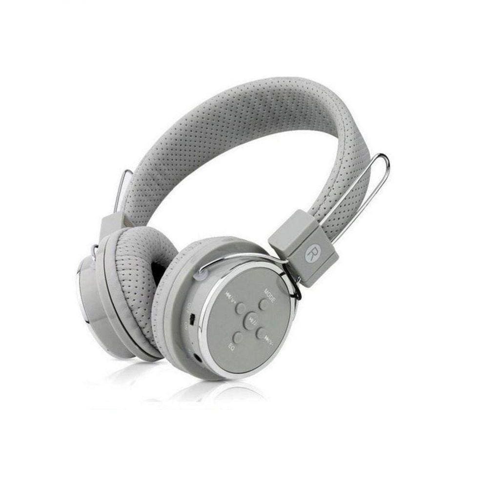 Fone De Ouvido B05 Bluetooth 10m Sem Fio Cinza
