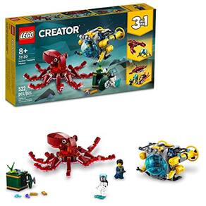 Conjunto Sunken Treasure Mission Building para maiores de 8 anos (522 peças)