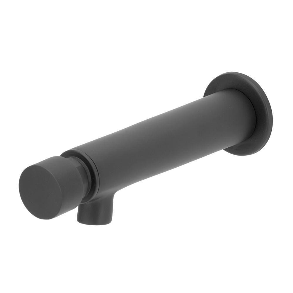 Torneira Automática Reta Preto 18cm - Resistente - Econômica