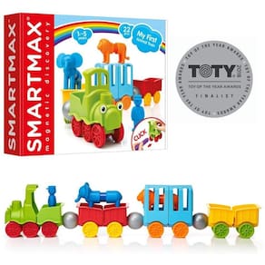 Meu primeiro conjunto de descoberta magnética Animal Train para crianças de 1 a 5 anos