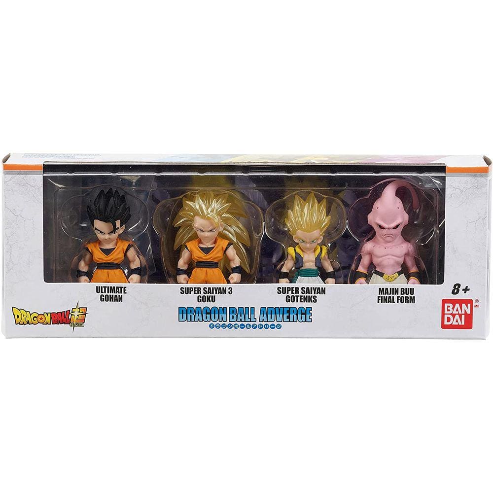 Kit Conjunto 3 Bonecos Dragon Ball Z Goku Super Sayajin Blue ssj