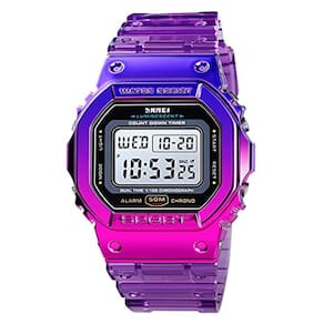 Cronômetro Tonnier Classic, relógio de pulso impermeável - Relógios esportivos femininos (roxo)