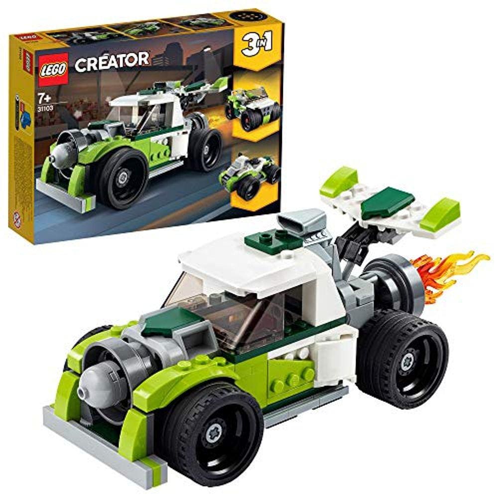 Kit de construção de caminhões foguetes, Cool Toy (198 peças)