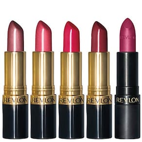 Conjunto de batons Super Lustrous, 5 peças, acabamento múltiplo