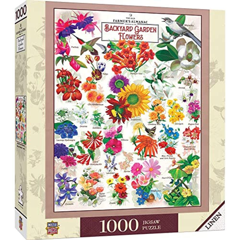 Quebra-cabeça Garden Florals - 48,9x67,9 cm