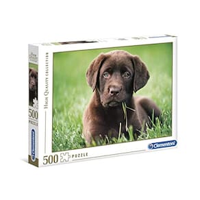 35072 - Chocolate Puppy - 500 peças - Fabricado na Itália - Quebra-cabeças para adultos