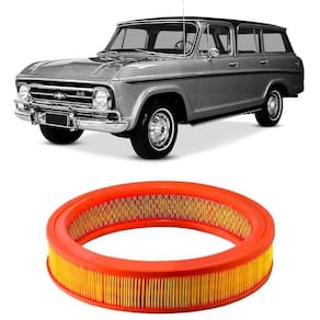Filtro Ar Chevrolet Veraneio 2.5 81 A 82 Metal Leve