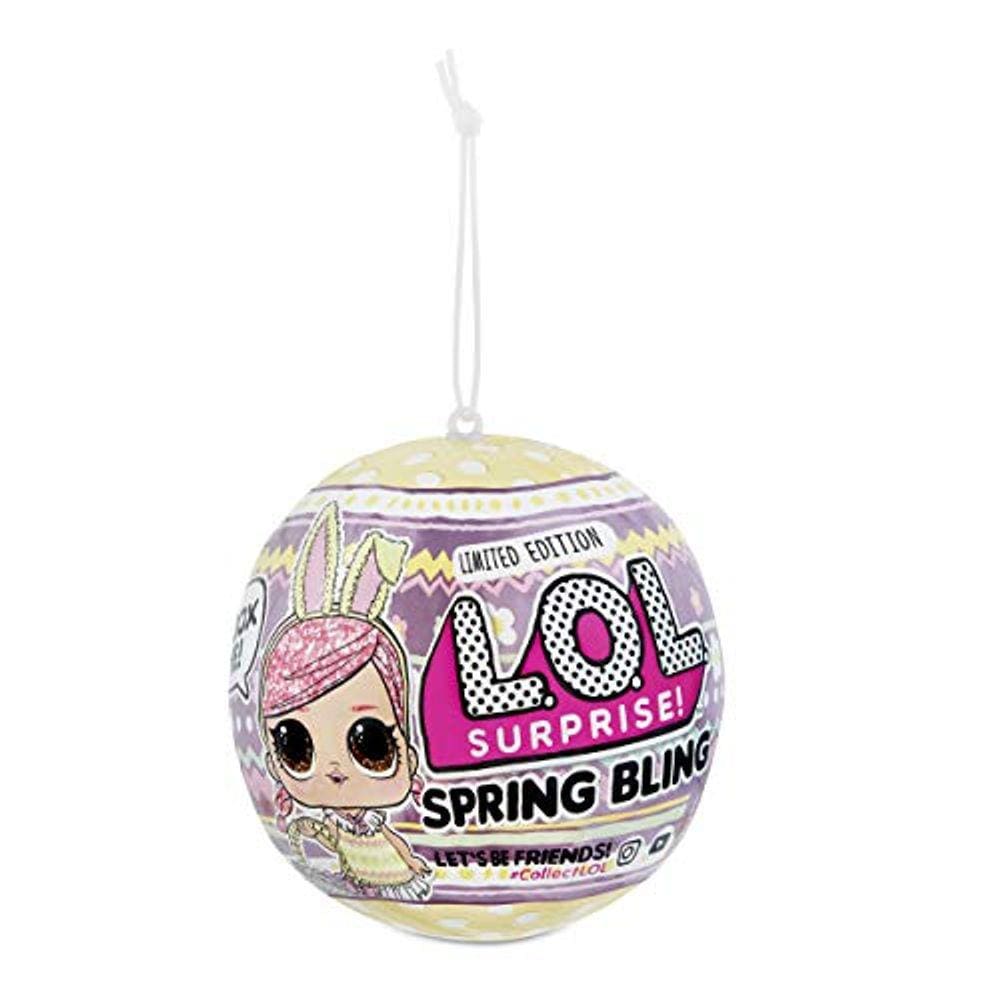 Boneca Spring Bling com 7 surpresas, multicolorida, modelo: 570417