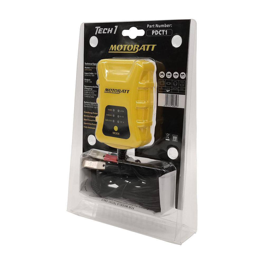 Carregador De Bateria Tech 1 Lithium 6/12V 1.0 Amp