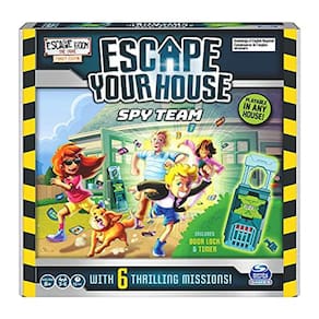 Jogo de fuga: jogo de tabuleiro de estratégia Spy Team, crianças a partir de 8 anos