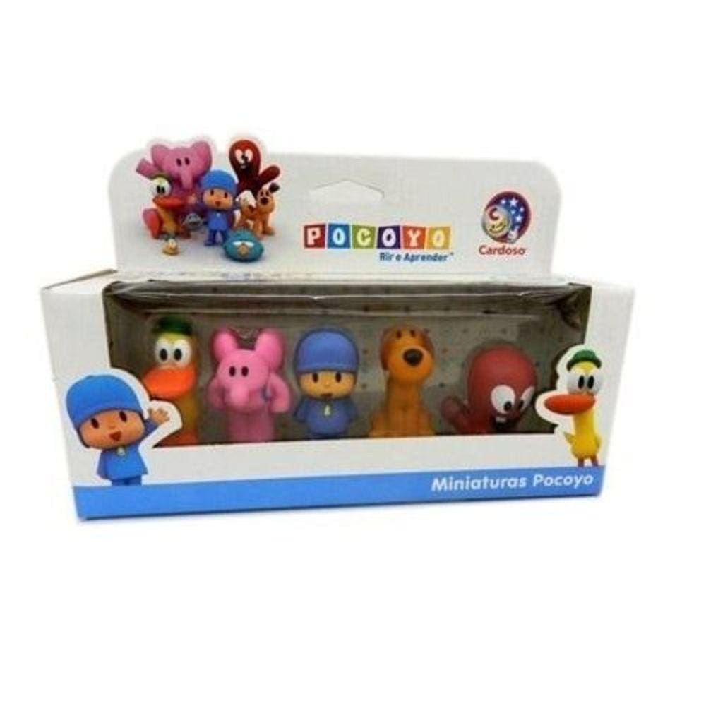Brinquedo Dedoches do Pocoyo - Miniatura da Turma