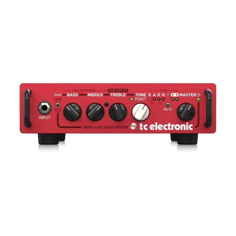 Cabeçote Bass 250W c/ Efeitos TonePrint e Afinador BH250