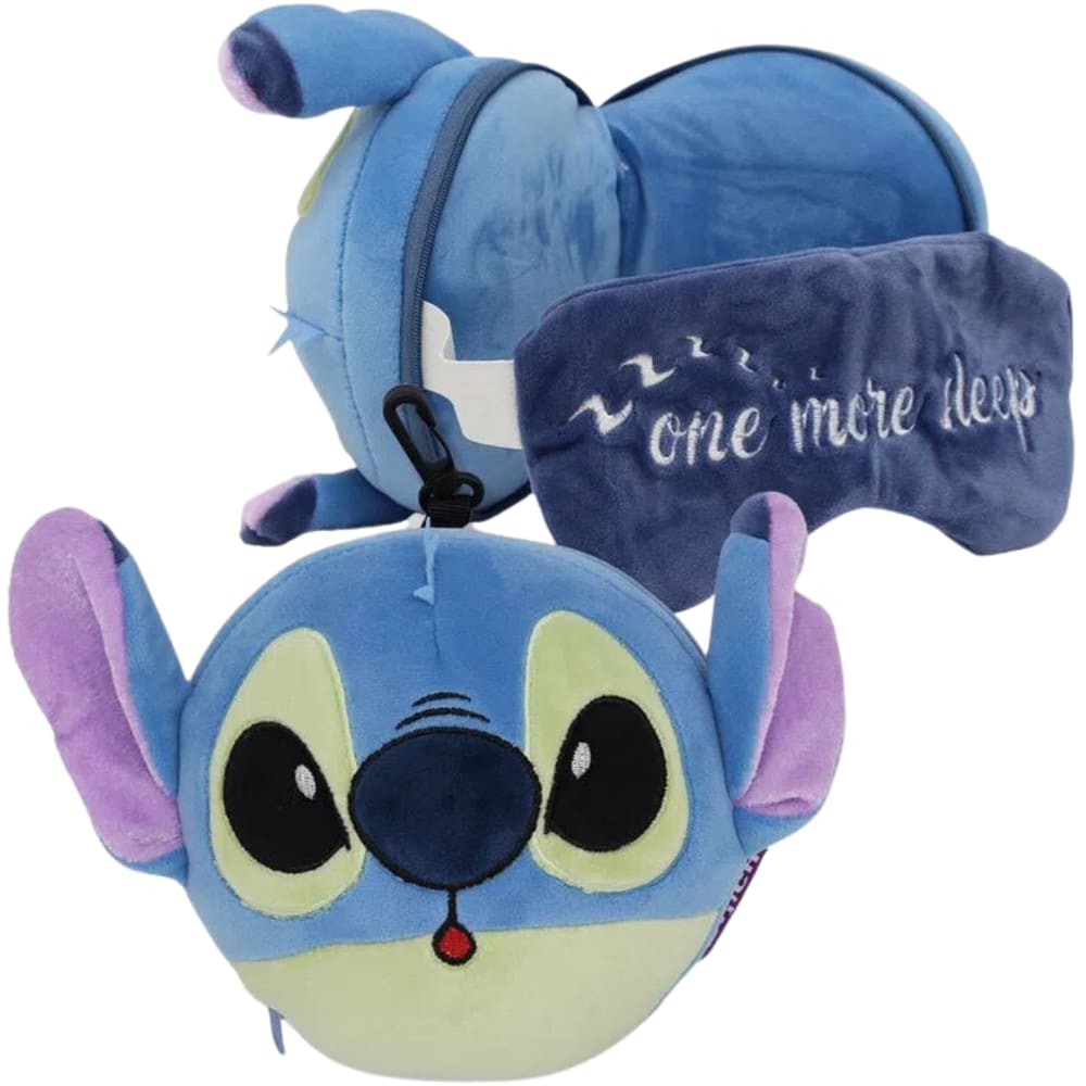 Stitch Mascara Dormir Almofada PescoçoOficial Disney