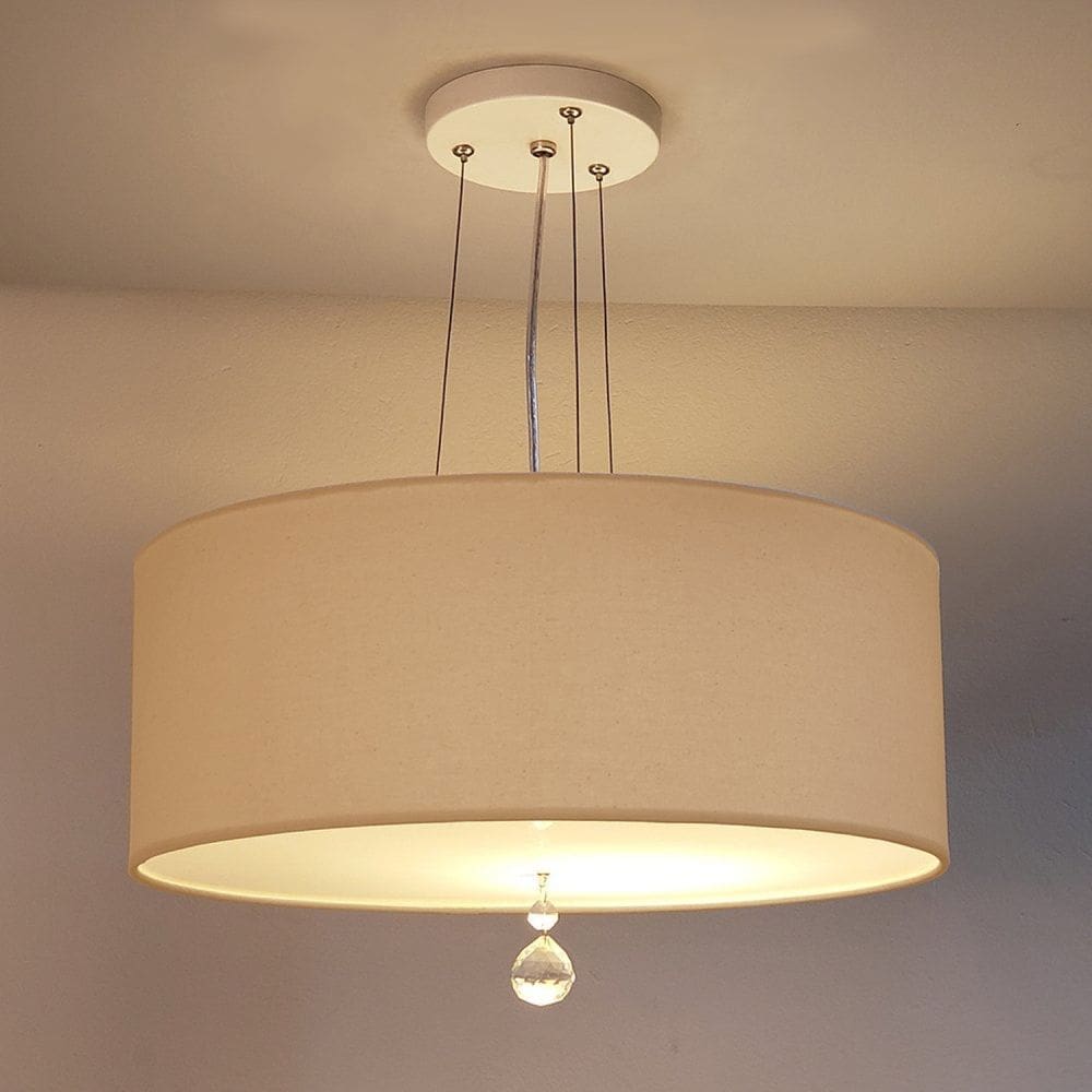 Luminária 3 Focos 15w 4948 Tom Luz Iluminação Caqui