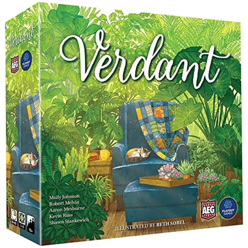 Verdant Spatial Puzzle - Mais de 10 anos, 1 a 5 jogadores, 30 a 45 minutos