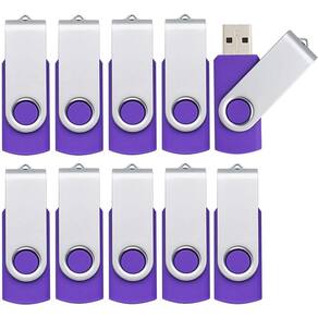Unidades flash USB 2.0 KOOTION 10 Pk 32GB roxas