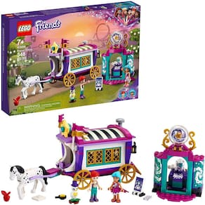 Kit de construção de caravanas mágicas, brinquedo infantil criativo, novo 2021 (348 unidades)