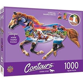 Quebra-cabeça Spirit - 1000 peças, 96,5 cm x 63,5 cm, para adultos, família ou crianças