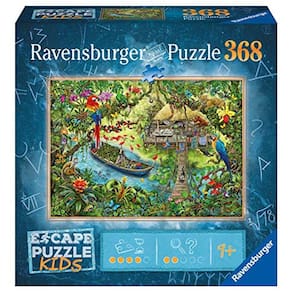 Quebra-cabeça Jungle Escape para crianças - 368 peças