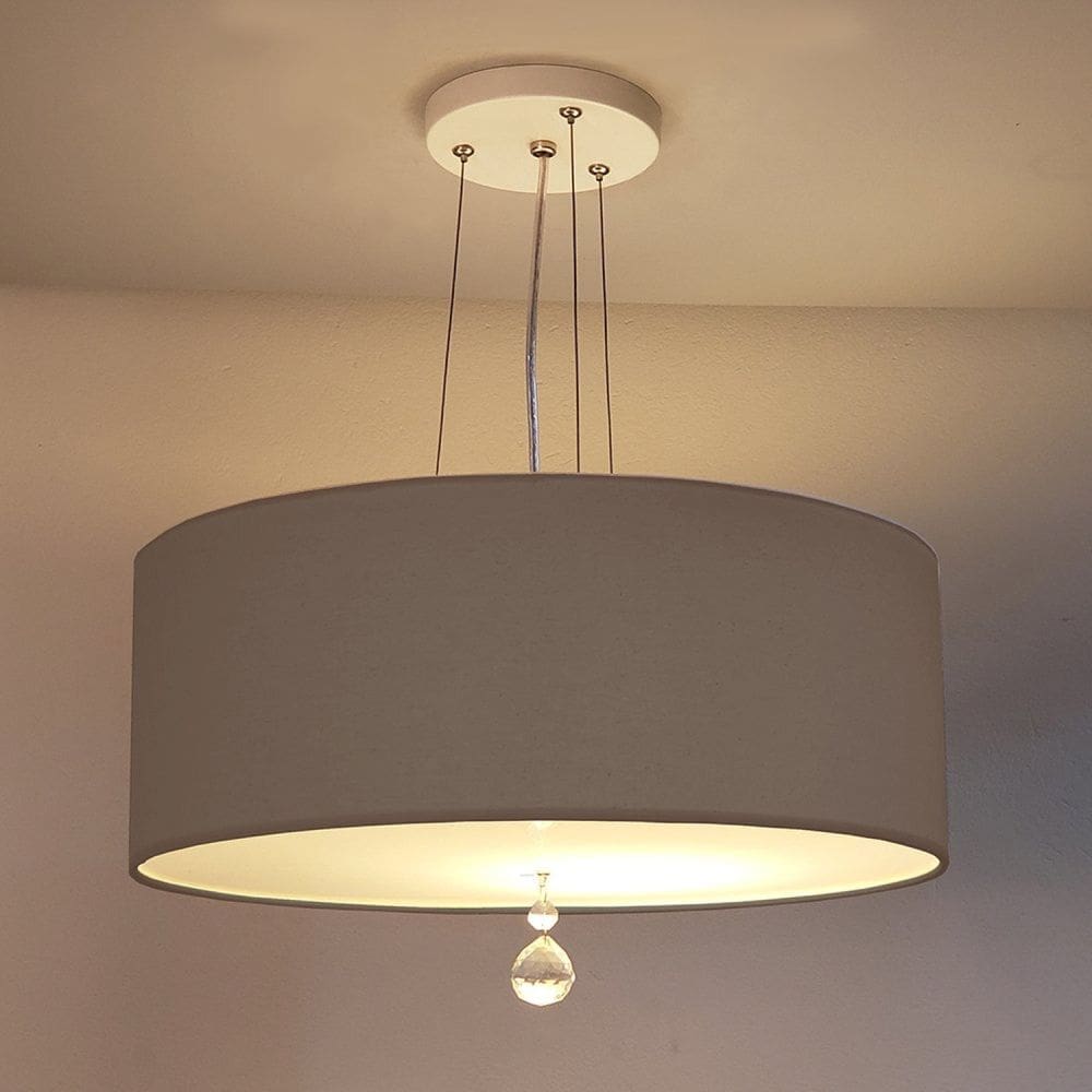 Luminária 3 Focos 15w 4950 Tom Luz Iluminação Preto