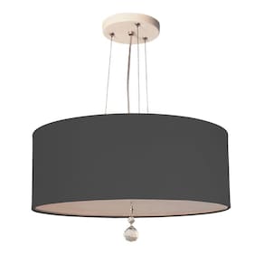 Pendente Redondo 4934 Tom Luz Iluminação Preto