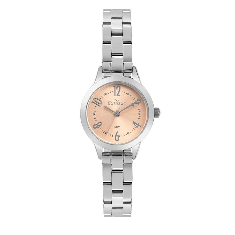 Relógio Condor Feminino Ref: Co2035mzo/4j Social Prateado
