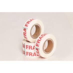 Fita Adesiva Frágil 44mm x 200metros - Kit C/10 Rolos