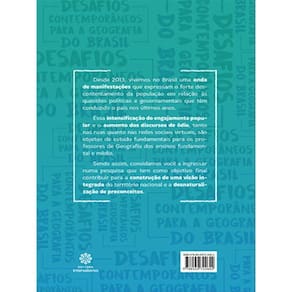 Desafios Contemporâneos Para A Geografia Do Brasil