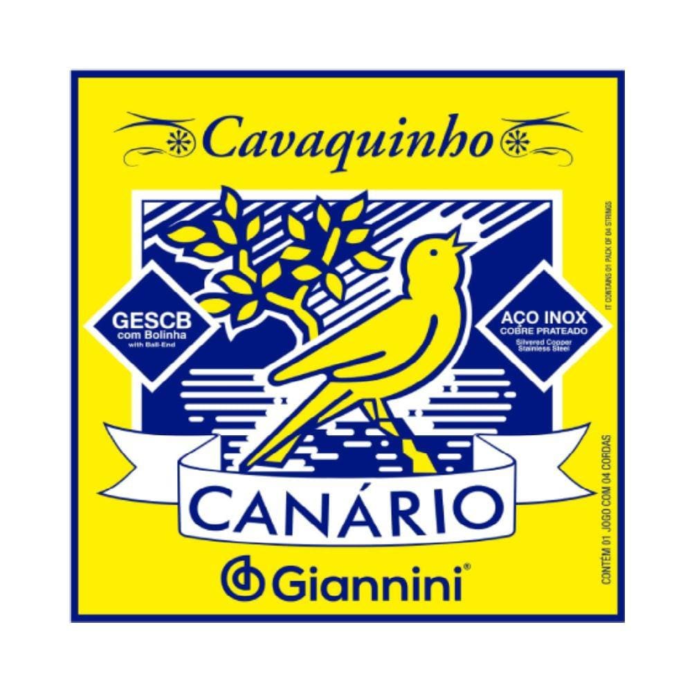 Encordoamento Cavaquinho Canário GESCB