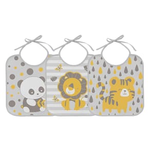Babador Felpudo Bercinho Tamanho Único 3 Und Estampas