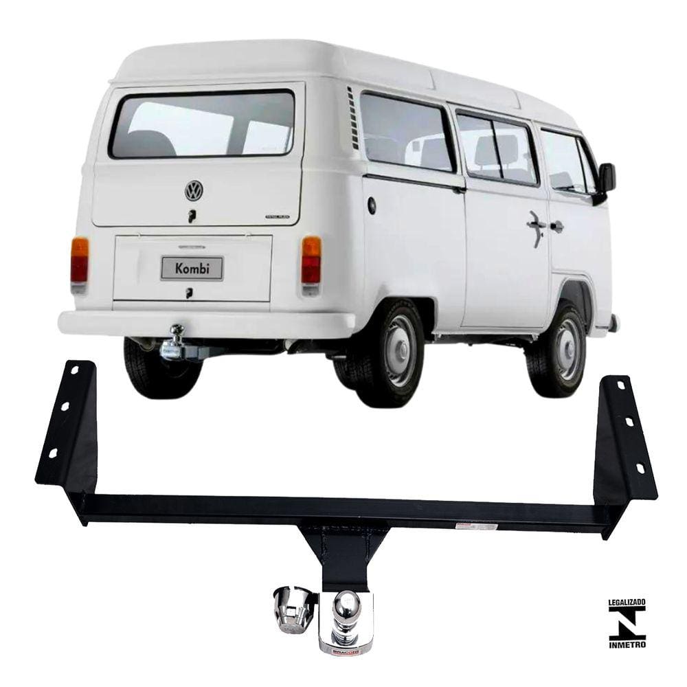 Engate Reboque Rabicho Fixo Kombi 1997 a 2014 450Kg