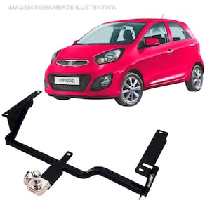 Engate Reboque Rabicho Fixo Picanto 2012 a 2019 450Kg