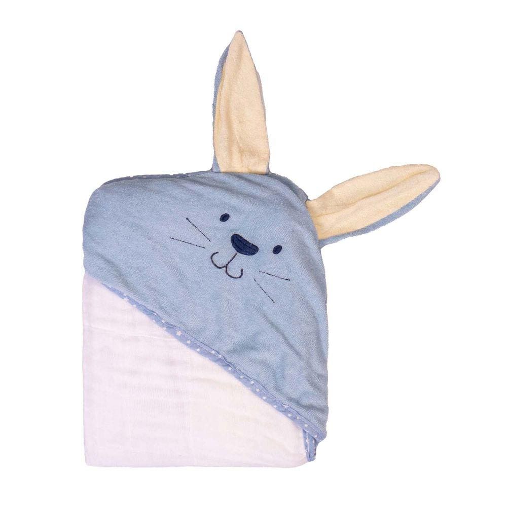Toalha Soft Com Capuz Bublim Baby 100% Algodão 80Cm X 80Cm Estampas