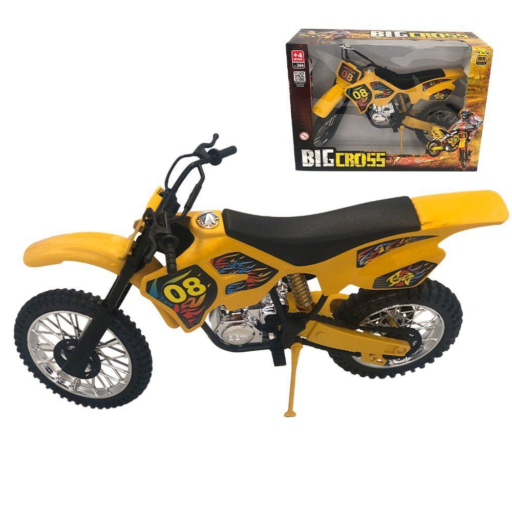 Moto Brinquedo Firenze Sport 1200 Amarelo BS Toys BS Toys