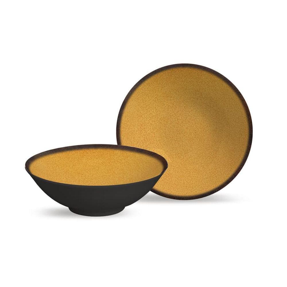Conjunto 6 bowls decorados Acetinado 300ml Argélia