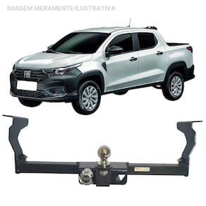Engate Reboque Rabicho Removivel Strada 2021 a 2023 650Kg