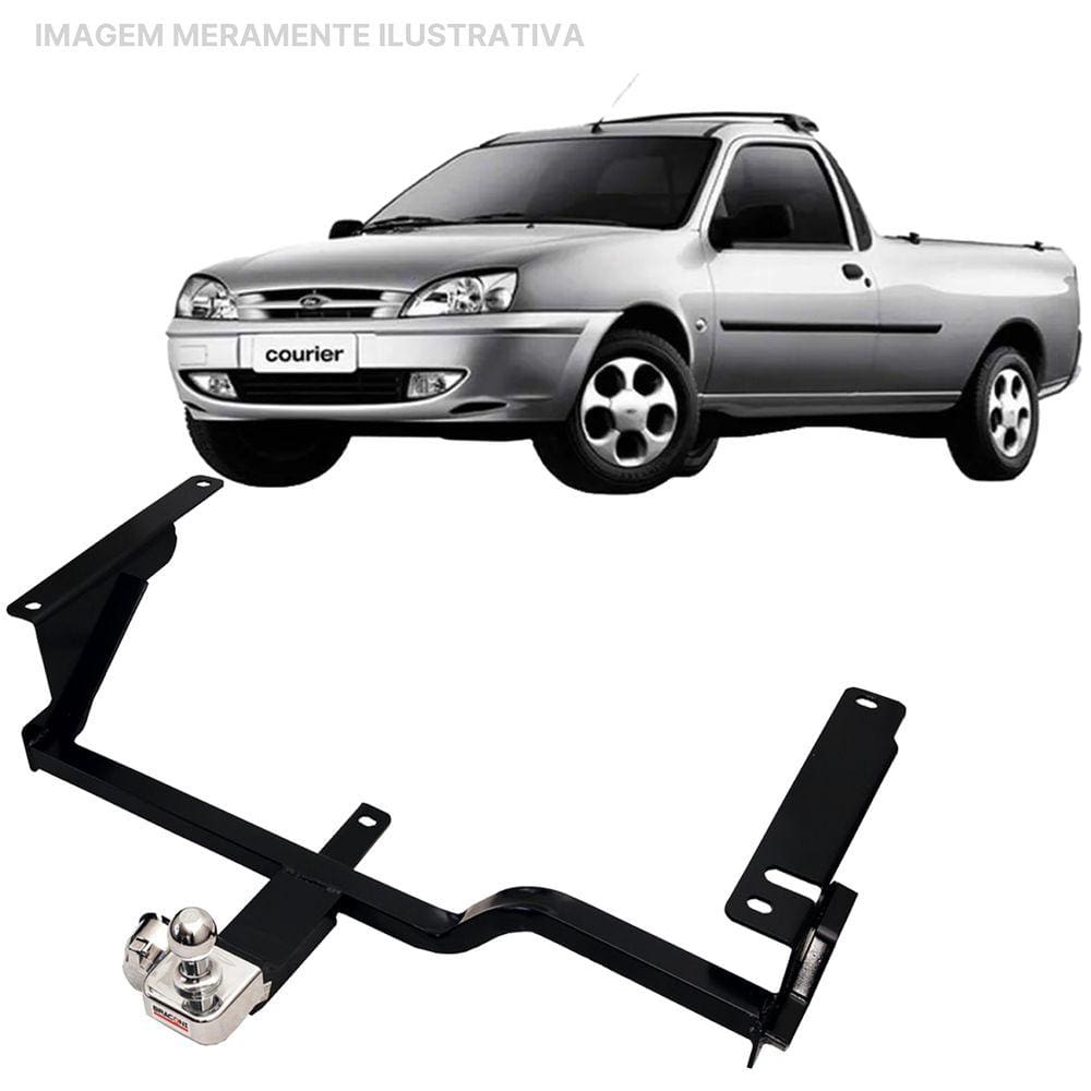 Engate Reboque Rabicho Fixo Courier 450Kg