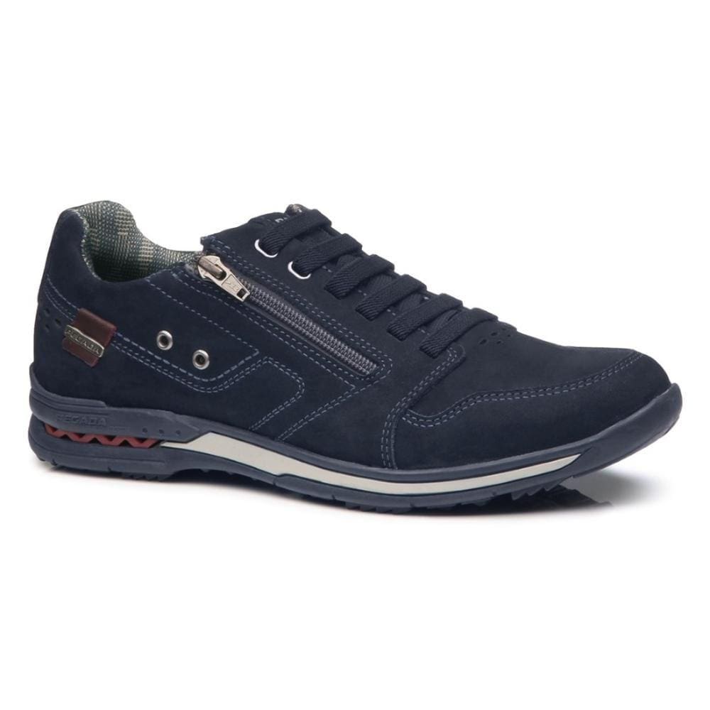 Sapatênis Pegada Masculino Couro Zíper 114858