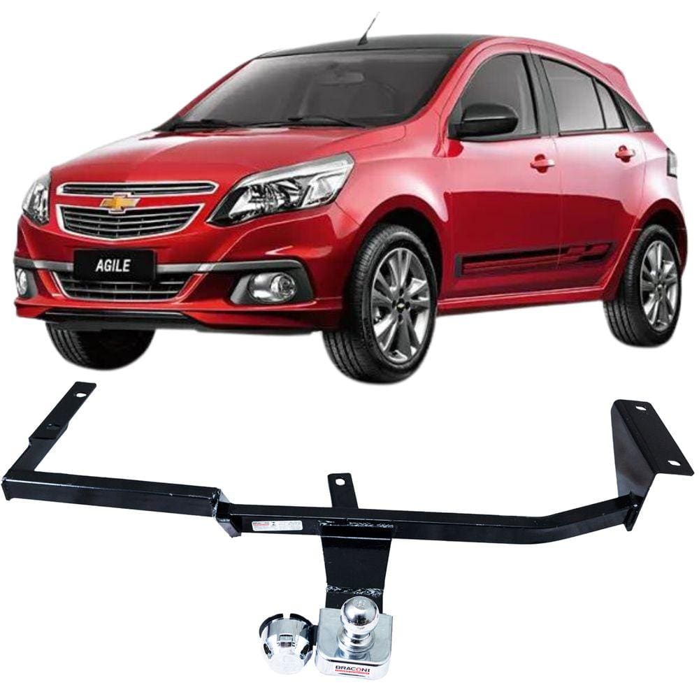 Engate Reboque Rabicho Fixo Agile 2014 a 2016 450Kg