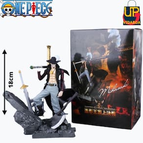 Boneco Premium One Piece - Dracule Mihawk - Action Figure 18cm