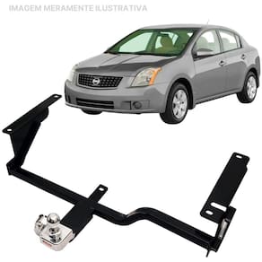 Engate Reboque Rabicho Fixo Sentra 2008 a 2013 450Kg